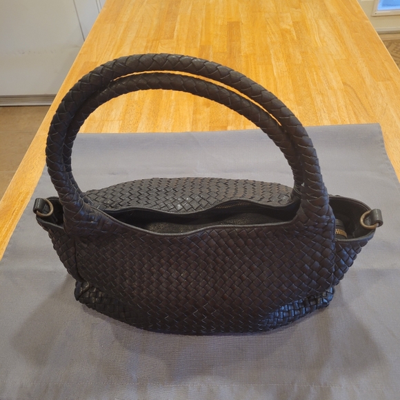 🔳EUC~ PLATANIA GENUINE LEATHER SHOULDER BAG - Picture 8 of 13